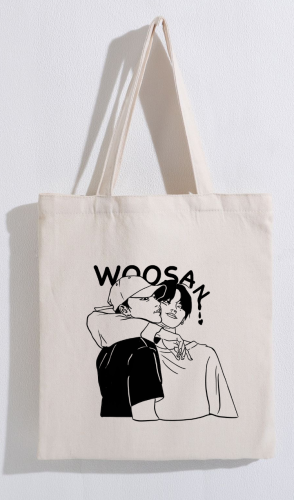 ‏Ateez Tote Bag (woosan) - حقيبة ايتييز (ووسان)