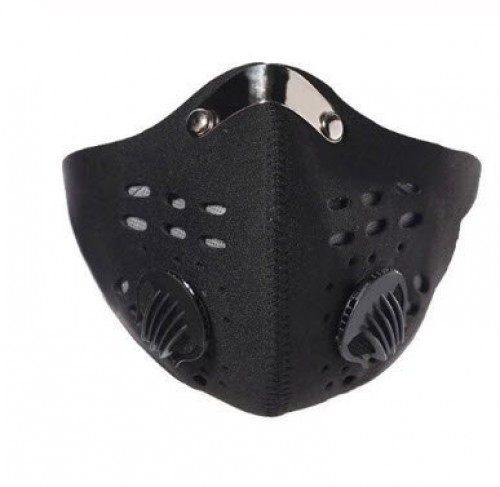 قناع الوجة للحماية من الفيروسات والغبار والهواء البارد مع فتحات تنفس