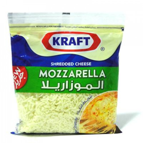 جبنة موزاريلا مبشورة كرافت 450غ أسواق العقيل