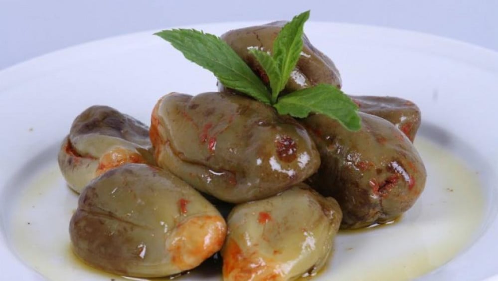 مكدوس بالزيت محشي سنابل الخير 1كجم