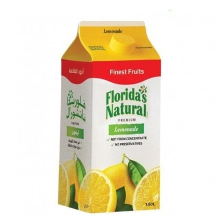 عصير ليمون فلوريدا ناتشورال 1.60لتر
