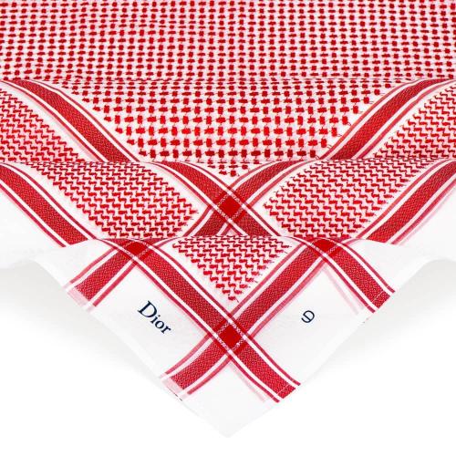 شماغ ديور بريميوم احمر دم الغزال 2026 اخر اصدار