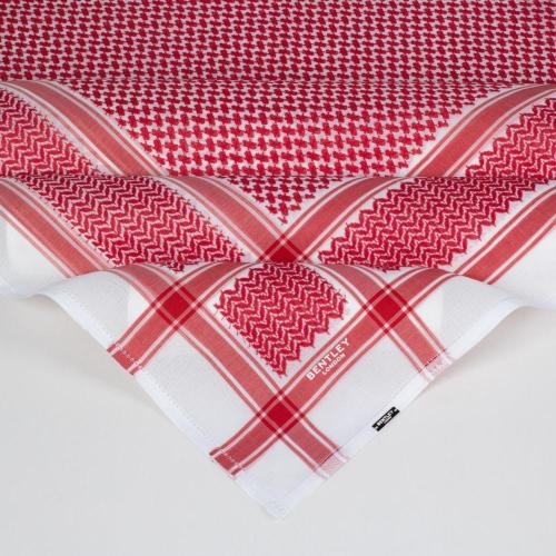 شماغ بنتلي احمر كلاسيك اصدار 2025