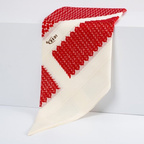 شماغ  ريد ون احمر بيج دم الغزال 2024 اقوئ اصدر من ريد ون 2024