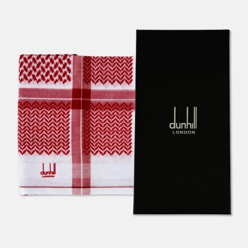 شماغ دنهل أحمر2026 dunhill