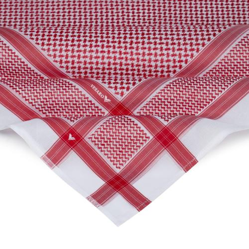 شماغ فيسارو Vissaro أحمر رسمي صناعة إنجليزية  اصدار 2026