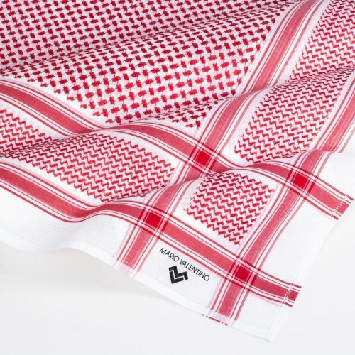 شماغ ماريو فالنتينو احمر MARIO VALENTINO SVBR15