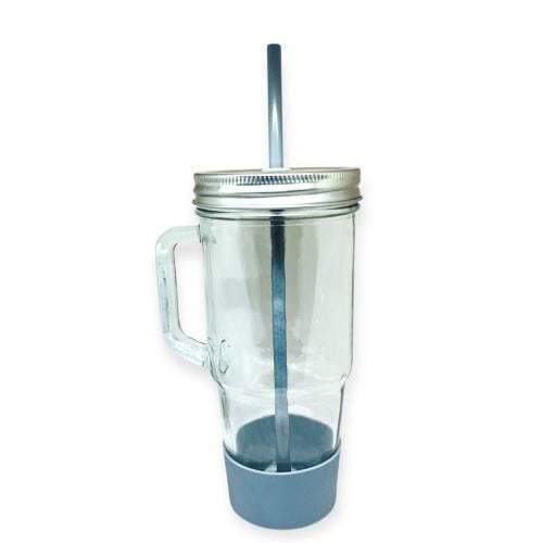 مق زجاجي 700ML - لون رصاصي