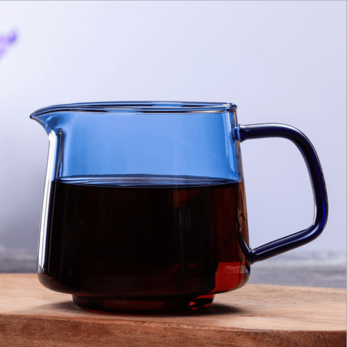 سيرفر V60-02زجاج ازرق 550مل- | V60 Coffee Server