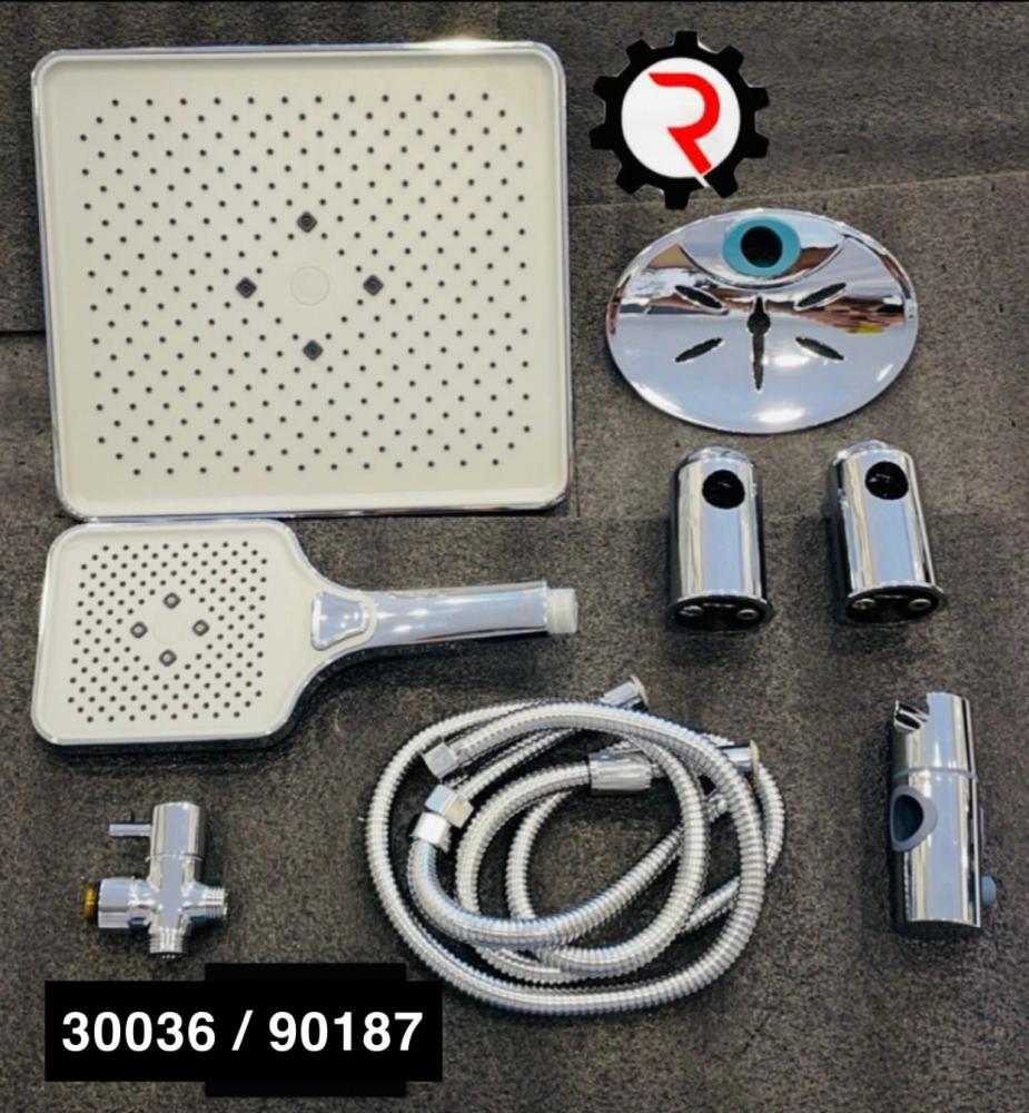 مسطرة دش شاور مربعه كروم ORISA