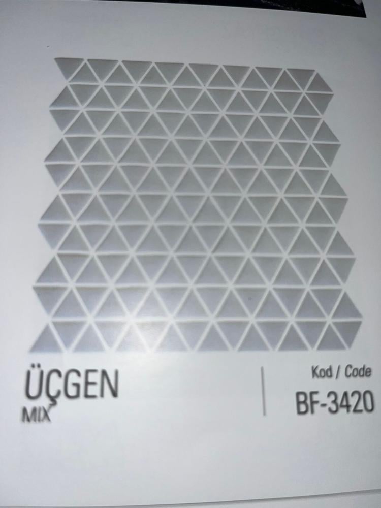 بلاط موزاييك رصاصي Fionart BF-3420 UCGEN