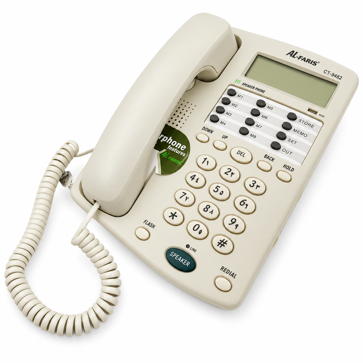 هاتف مكتبي سلكي CT-9482