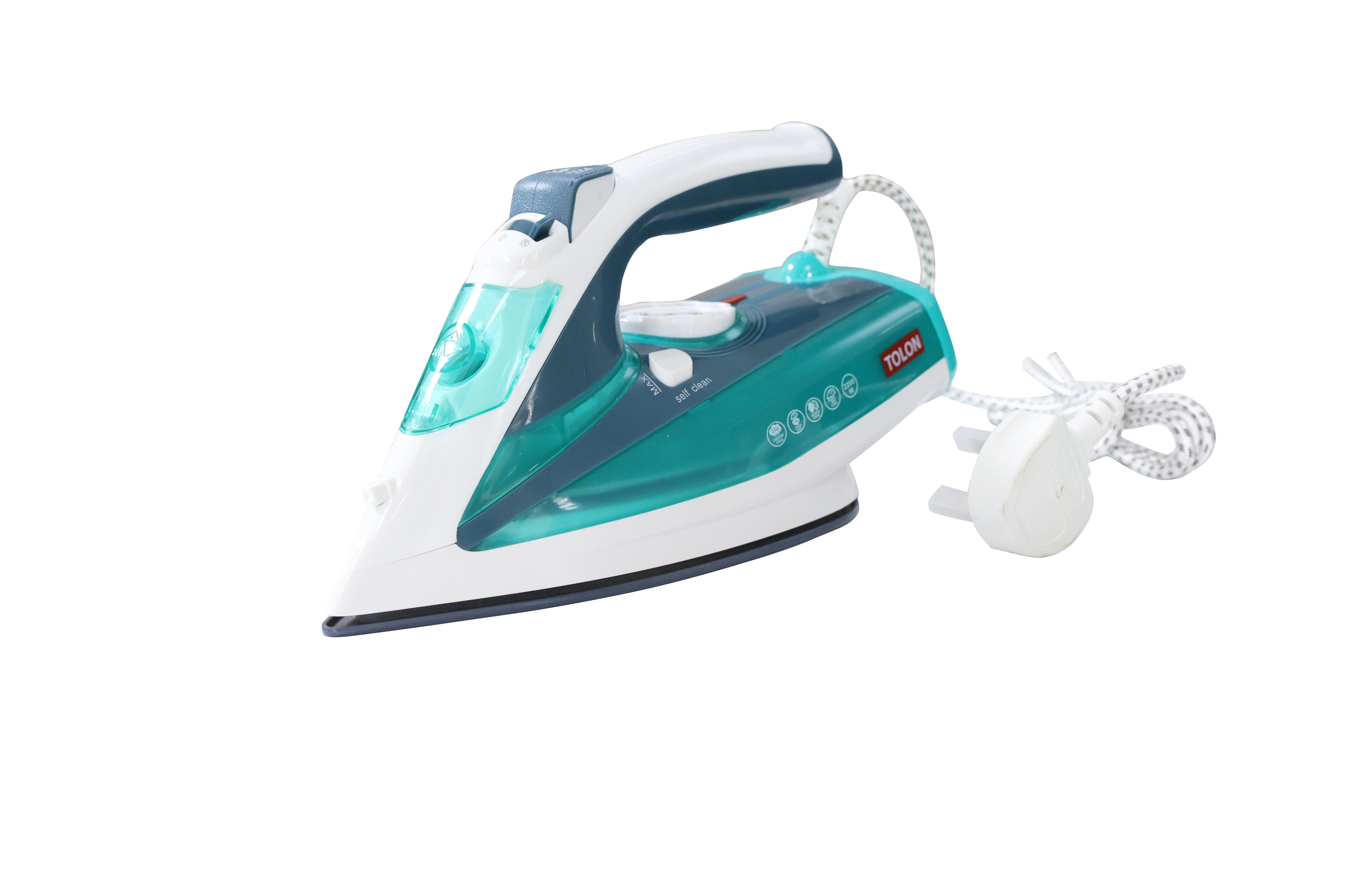مكواه ملابس بخار يدوي2200W 300ML TOLON