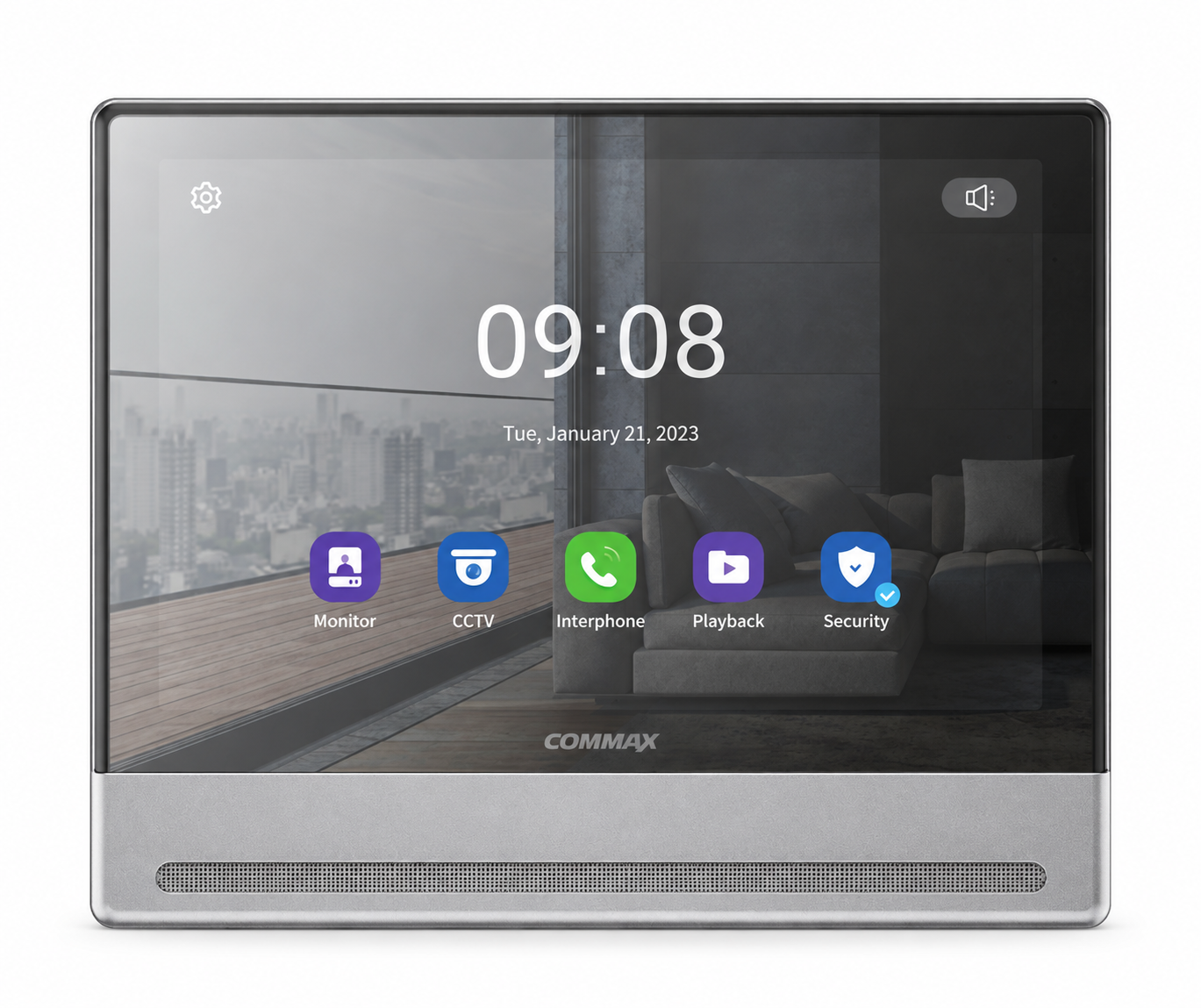 شاشة إنتركوم كوماكس CDV-1004QT مقاس 10.1 بوصة
