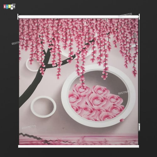 ستائر رول عازل للضواء والحرارة 3D