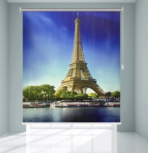 ستائر رول عازل للضواء والحرارة أيقونة فرنسا 3D