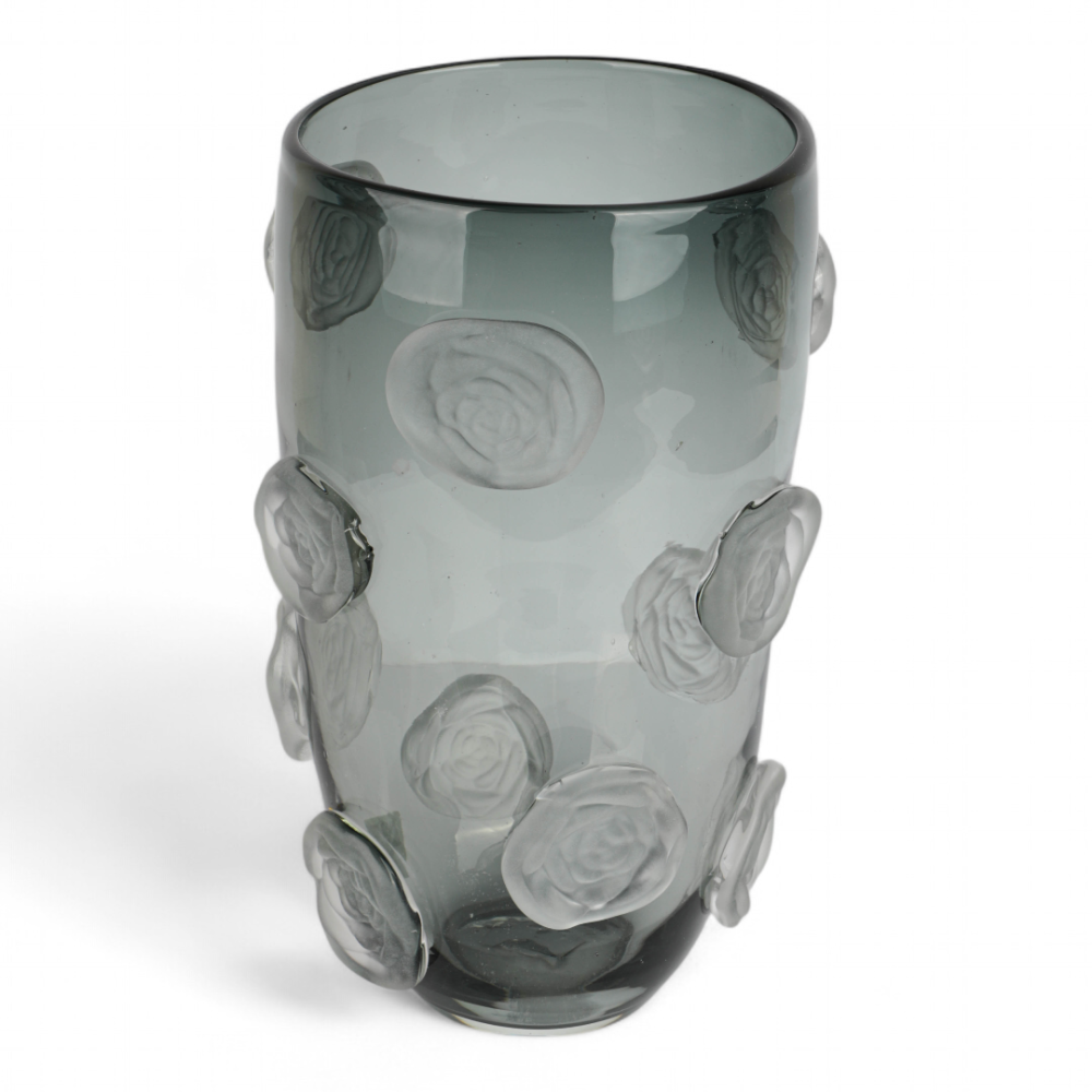 فازة لورا فورست من سوليتير، اللون رمادي