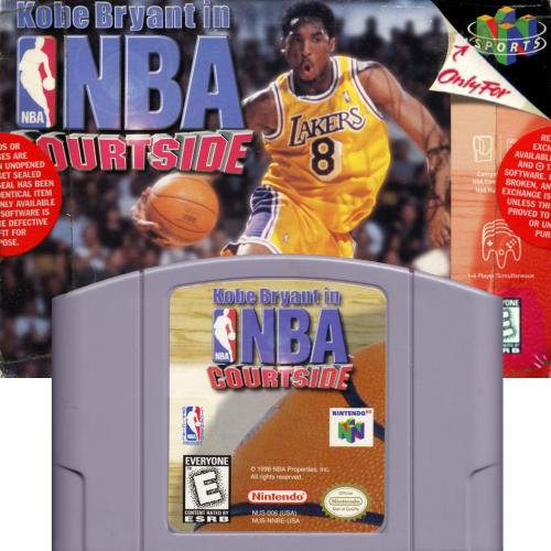 Kobe Bryant in NBA Courtside (NTSC)
