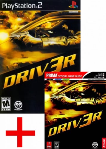 Driver 3 + Official Game Guide (NTSC)