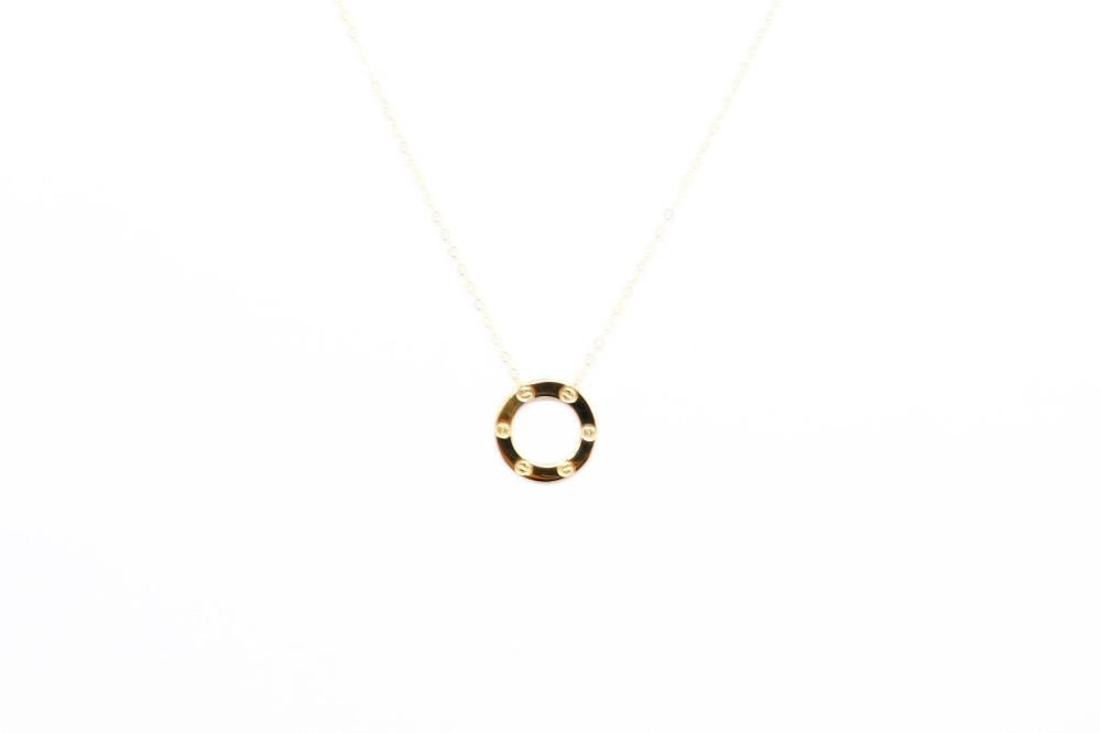 سلسال ذهب كارتير اللوف عيار 18 وزن 1.2 جرام