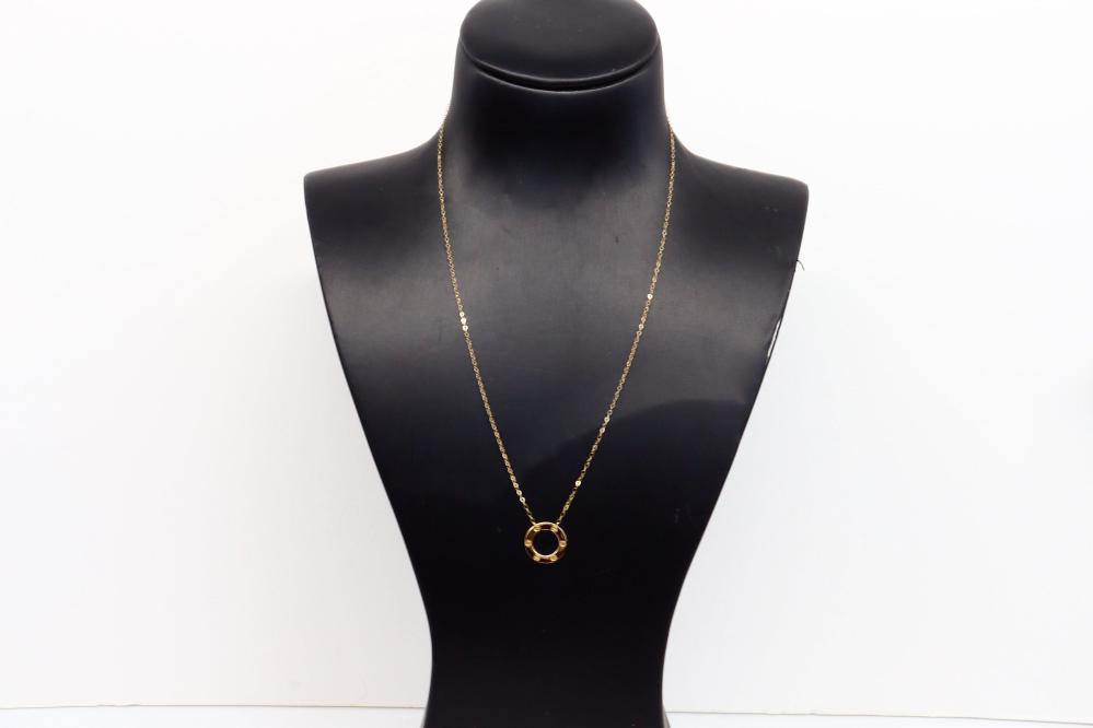 سلسال ذهب كارتير اللوف عيار 18 وزن 1.2 جرام