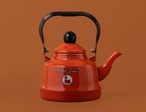 ابريق شاي الوزة معدني 1.1لتر