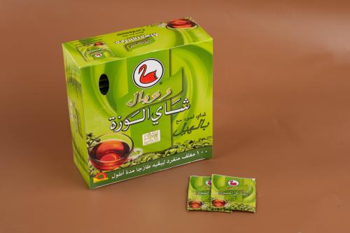100 كيس مغلف شاي اسود رويال بالهيل