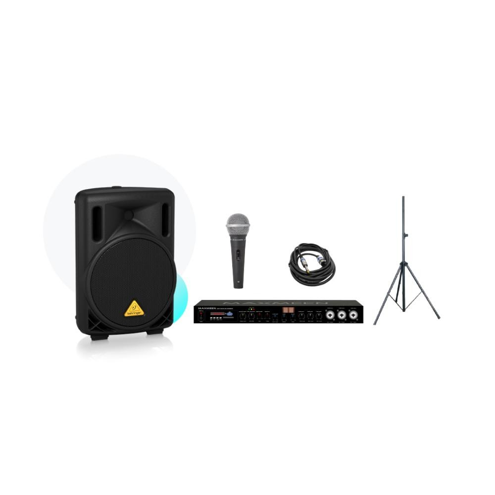نظام صوتي محمول عالي الآداء سماعة Behringer B208D قوة صوت 200 واط