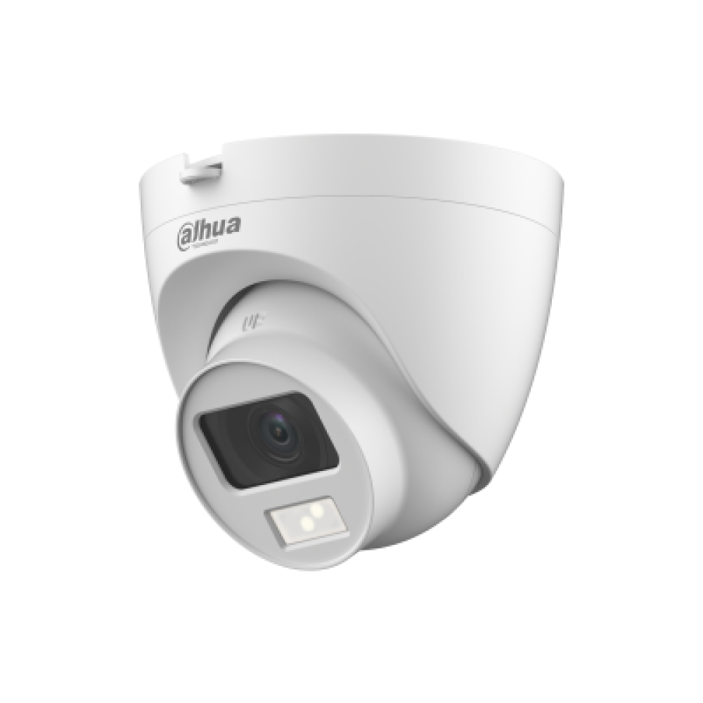 داهوا Dahua كاميرا داخلية 5 ميجا رؤية ليلية ملونة 20 متر مع الصوت عدسة ثابتة 3.6ملم