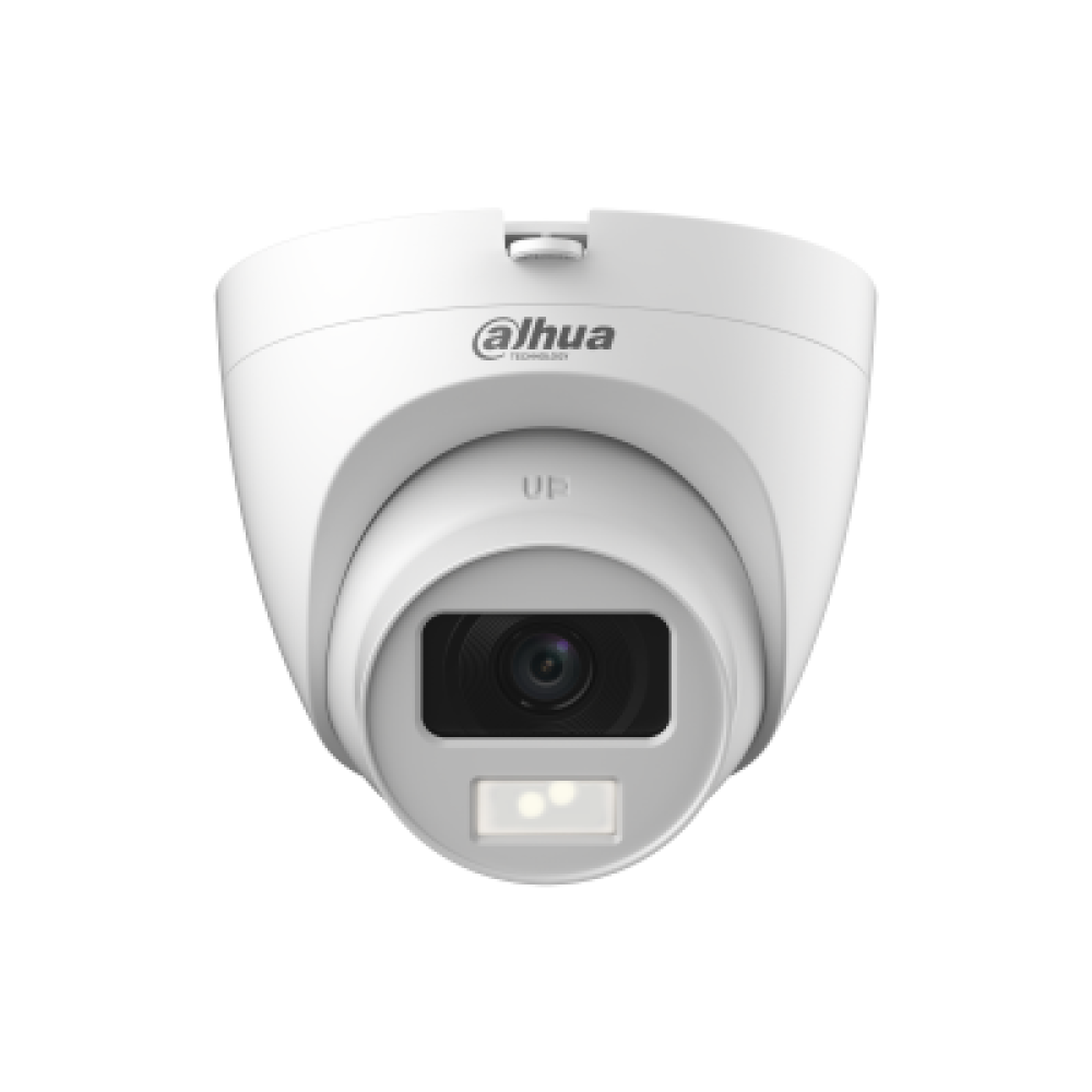 داهوا Dahua كاميرا داخلية 5 ميجا رؤية ليلية ملونة 20 متر مع الصوت عدسة ثابتة 3.6ملم