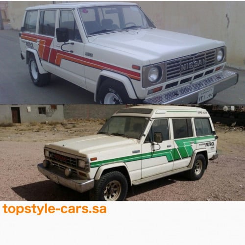 خط نيسان باترول 1984