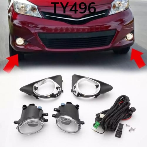 كشافات ضباب تيوتا يارس هاتشباك 2012-2015