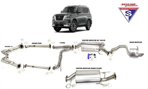 هدرز باترول Y62 ستيل V6