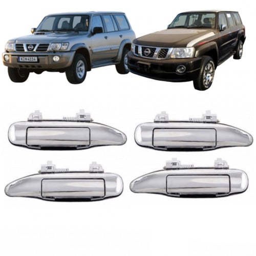 مقابض ابواب باترول 1998-2020 كروم