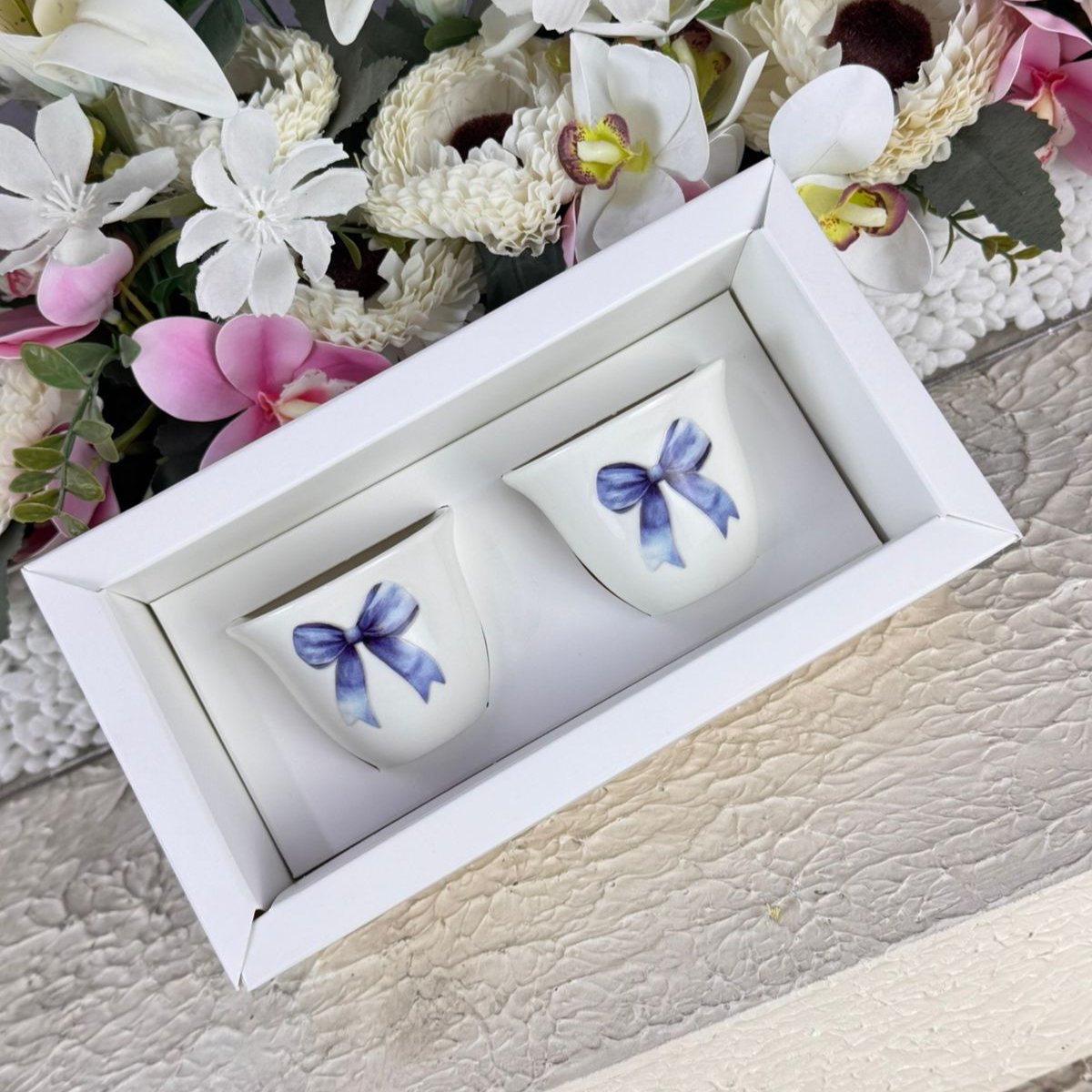 نوزيعات فنجان عدد 2 مع الطباعه