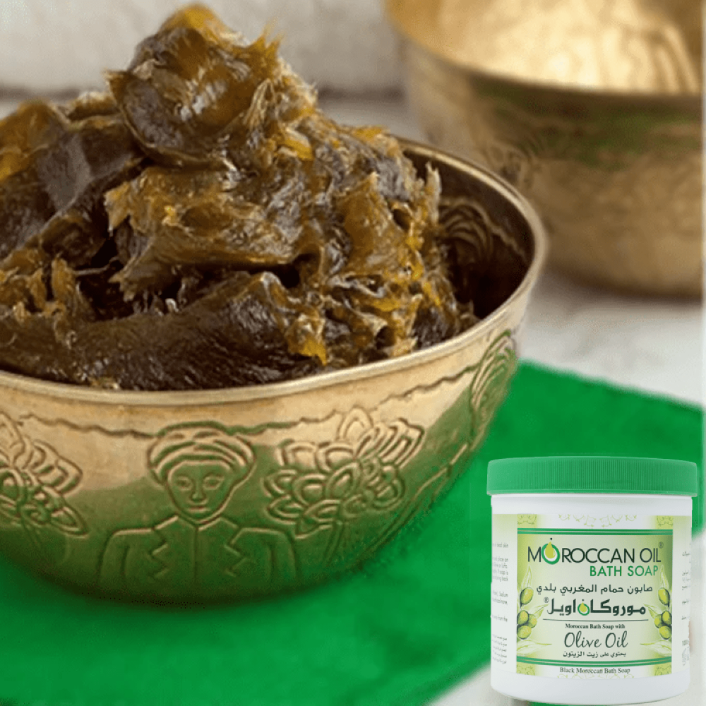 موروكان اويل صابون مغربي 1000 مل زيت الزيتون