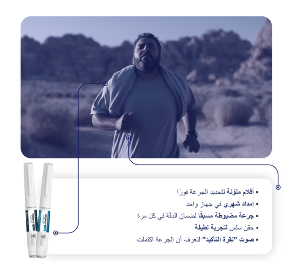 ويغوفي 0.25 ملغ 1 قلم مملوء مسبقًا 1.5 مل (ثلاجة)