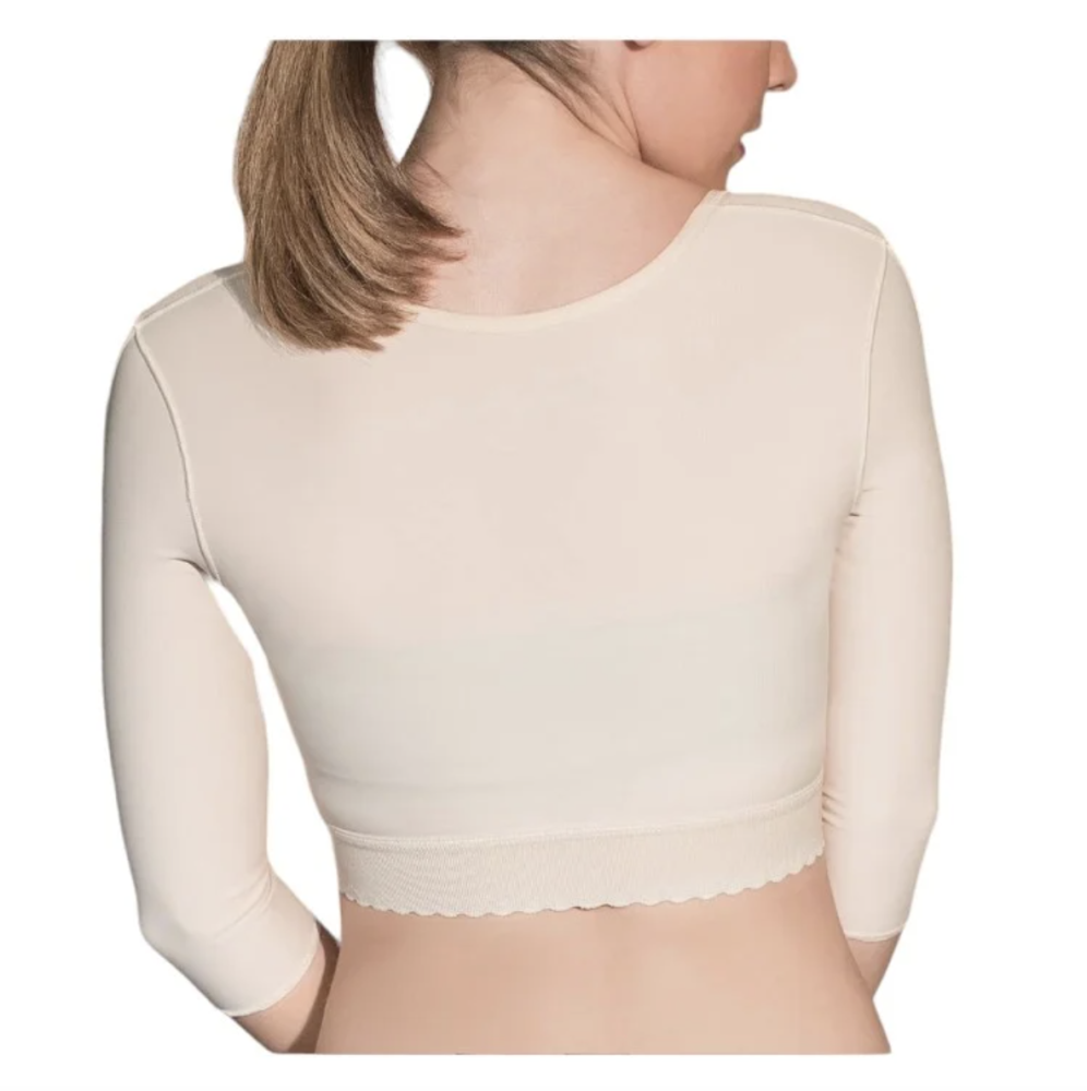 مشد طبي مارينا ( FVOM) ضاغط مكشوف الصدر لعمليات شفط دهون الذراعين و الظهر FVOM M