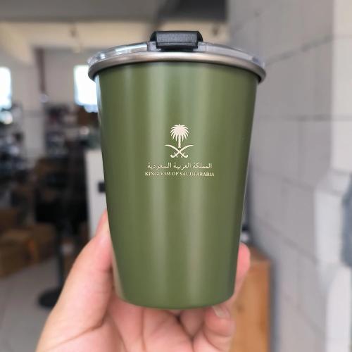 قدح الشاي والقهوة شعار المملكة العربية السعودية