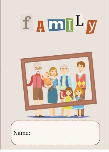 مطوية إنجليزي ( FAMILY )