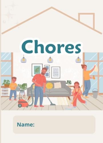 مطوية إنجليزي ( Chores ) رابع و خامس و سادس ابتدائ...