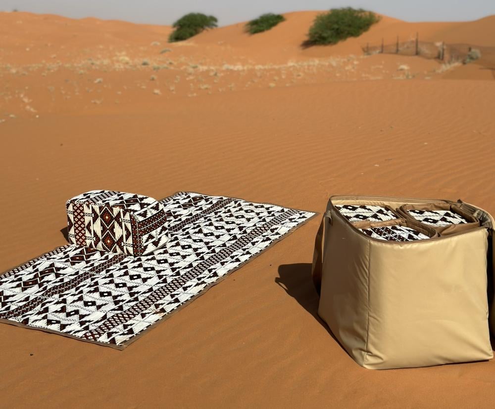 طقم المدات بشنطة