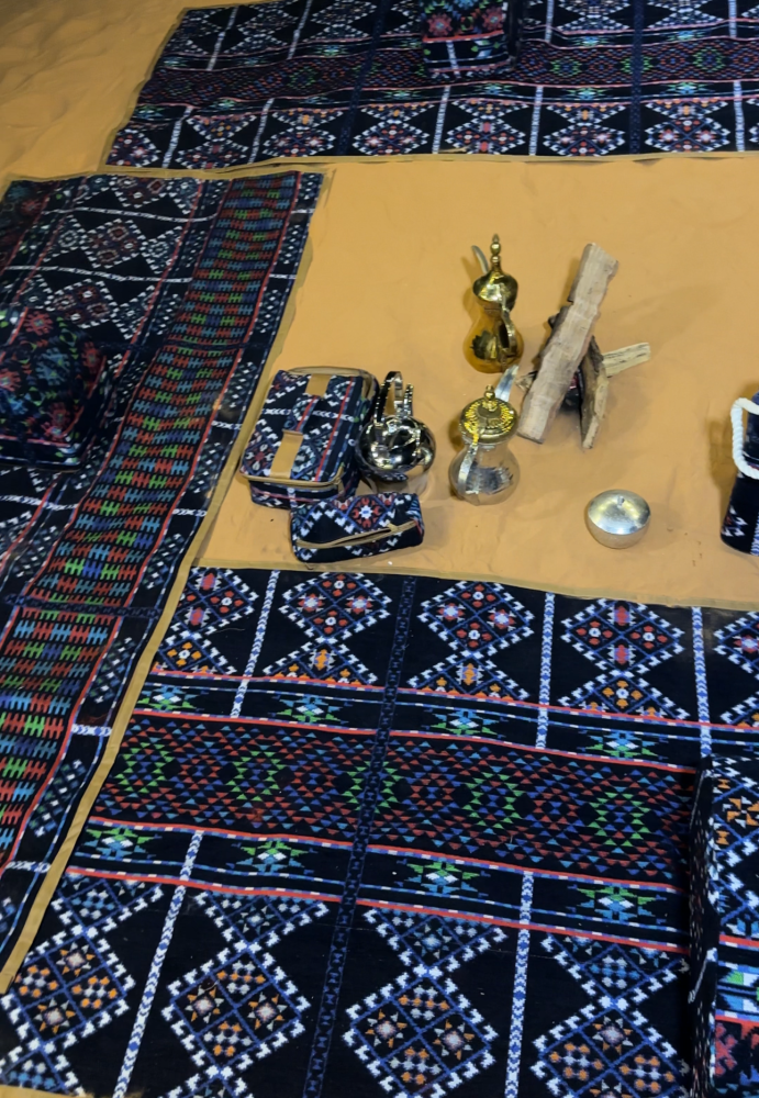 طقم المدات بشنطة