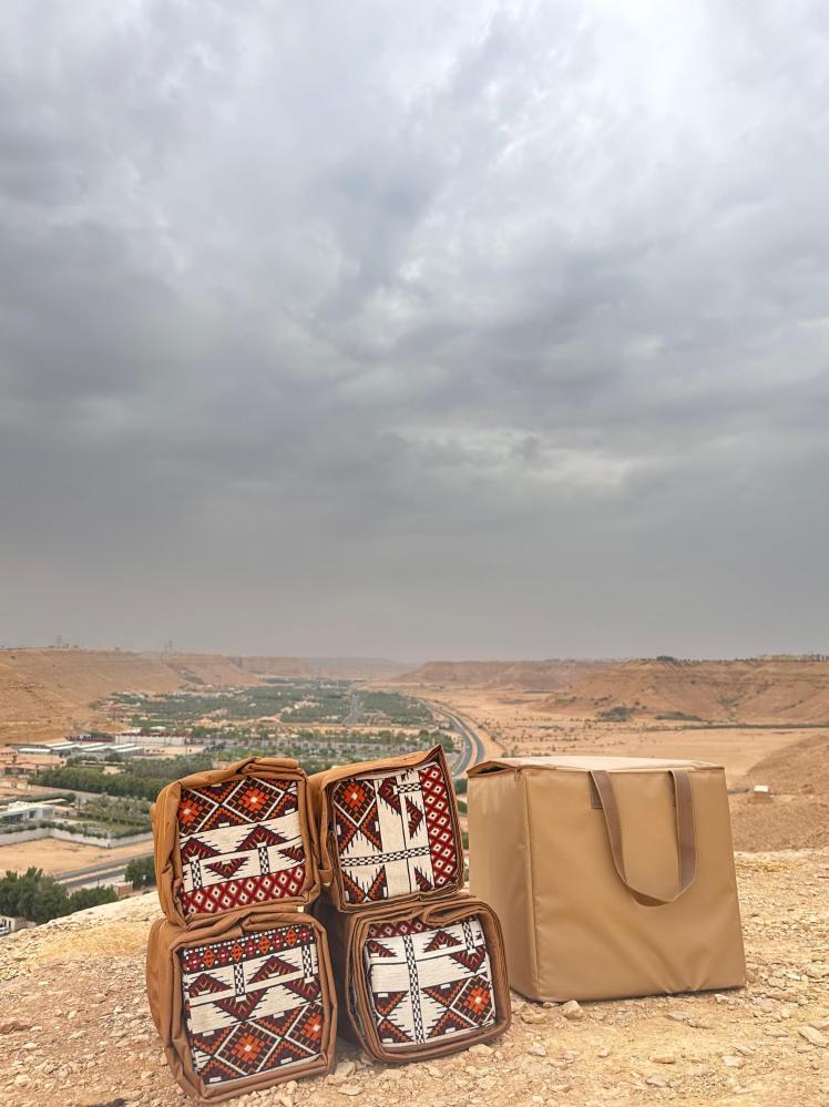 طقم المدات بشنطة