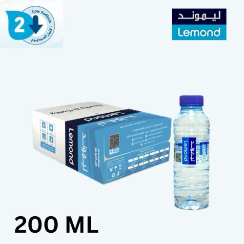 مياه ليموند 200مل * 48 حبه (LEMOND 200 * 48)