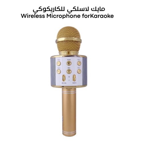 مايكرفون لاسلكي Wireless Microphone forKaraoke