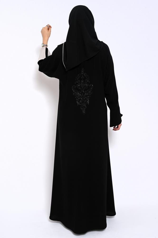 عباية كلوش ملكي بشك من الخلف كوري