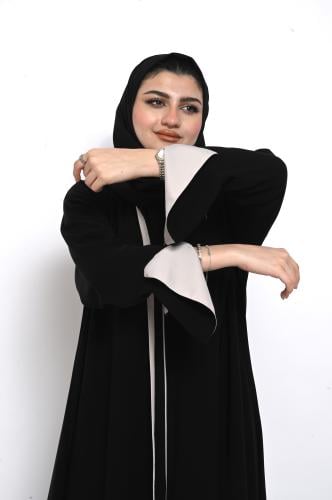 عباية كلوش ملكي بشك من الخلف كوري