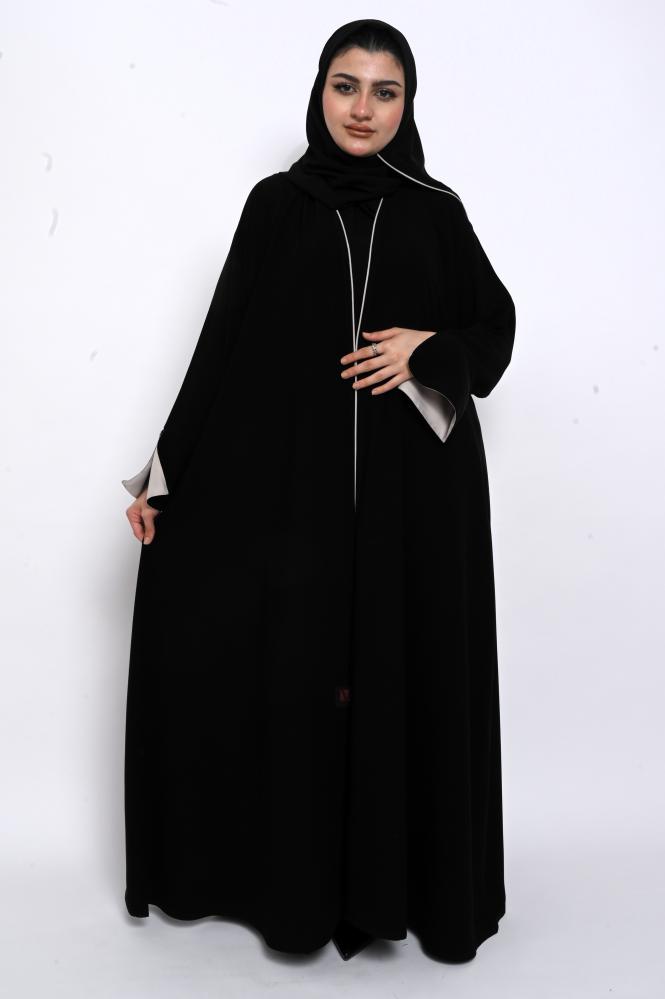 عباية كلوش ملكي بشك من الخلف كوري