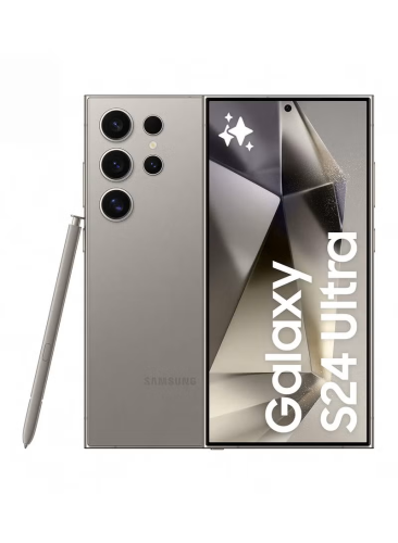 هاتف Galaxy S24 Ultra ثنائي شريحة الاتصال بلون رما...